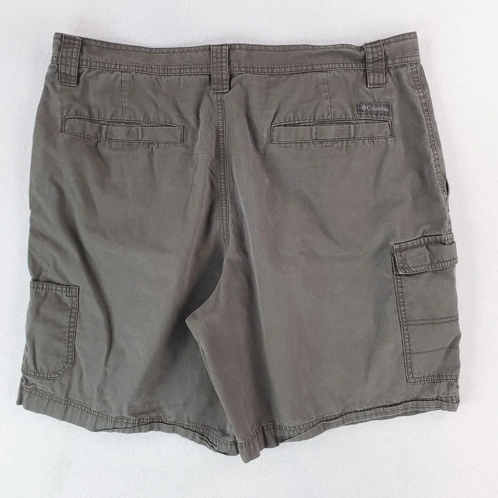 Columbia Shorts Mens 38 Gray Cargo Utility Field Hiking‎ Outdoor 9